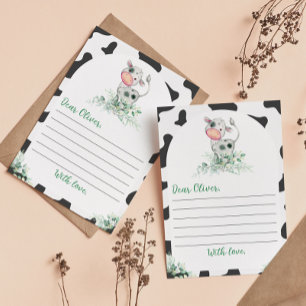 Koe Birthday Time Capsule Note Kaart