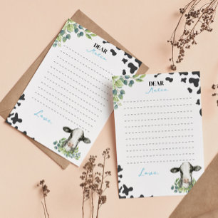 Koe Birthday Time Capsule Note Kaart