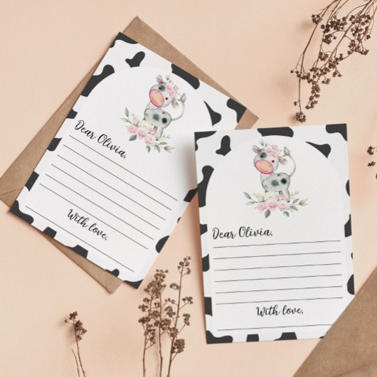 Koe Birthday Time Capsule Note Kaart