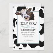 Koe Birthday Uitnodiging (Voorkant)