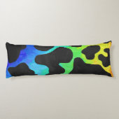 Koe Black en Rainbow Stuff Lichaamskussen (Achterkant)