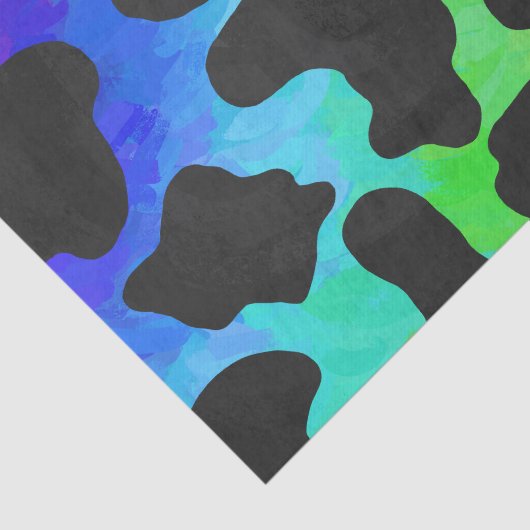 Koe Black en Rainbow Stuff Tissuepapier (Detail)