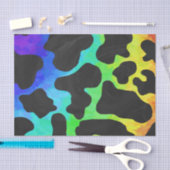 Koe Black en Rainbow Stuff Tissuepapier (Craft)