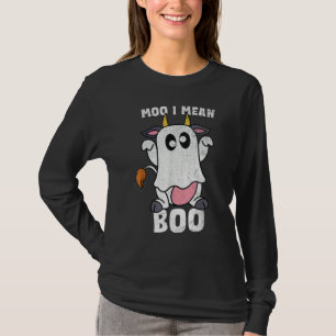 Koe Boe Geest Koe Halloween Koe Boer T-shirt