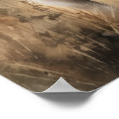 Koe Boerderij Animal Art Print Poster (Hoek)