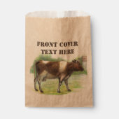 Koe boerderij bedankzakje (Voorkant)