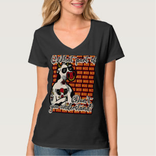 Koe Boerderij Dierlijk kalf Hoogland Koe Rundvee M T-shirt
