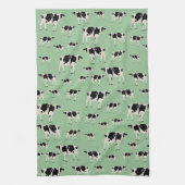 Koe Boerderij Dierlijke patronen Theedoek (Verticaal)