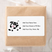 Koe boerderij etiket (Insitu)