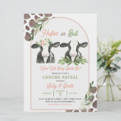 Koe Boerderij Genderonderzoek Uitnodiging (Staand voorkant)