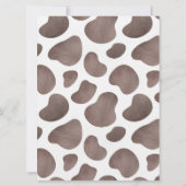 Koe Boerderij Genderonderzoek Uitnodiging (Achterkant)