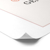 Koe Boerderij Geslacht Onthaal Welkomstbord Poster (Hoek)