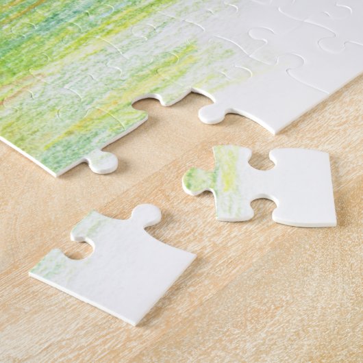 Koe boerderij legpuzzel (Zijkant)