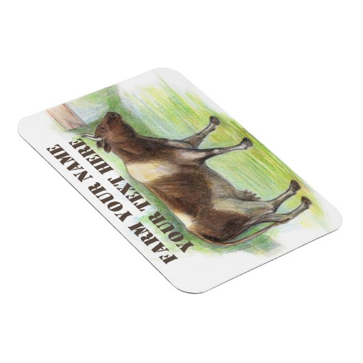 Koe boerderij  magneet (Rechterzijde)