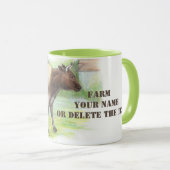 Koe boerderij mok (Voorkant rechts)