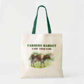 Koe boerderij tote bag (Voorkant)