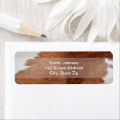 Koe bontlabels etiket (Insitu)