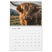 Koe boven het land kalender (Jan 2027)