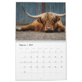 Koe boven het land kalender (Feb 2027)