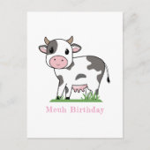 Koe Briefkaart (Voorkant)