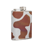 Koe Brown and White Print Heupfles (Rechts)