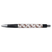 Koe Bruin en Witte Silhouette Pen (Voorkant)