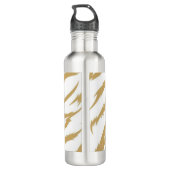 Koe bruine H20-waterfles Waterfles (Achterkant)