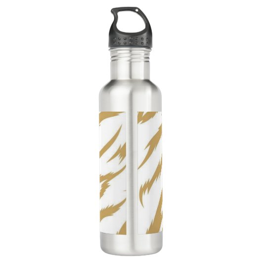 Koe bruine H20-waterfles Waterfles (Achterkant)