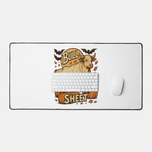 Koe Bull Sheet Halloween Bureaumat (Keyboard & Muis)