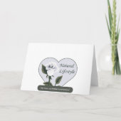 Koe Business Wenskaart Kaart (Achterkant)