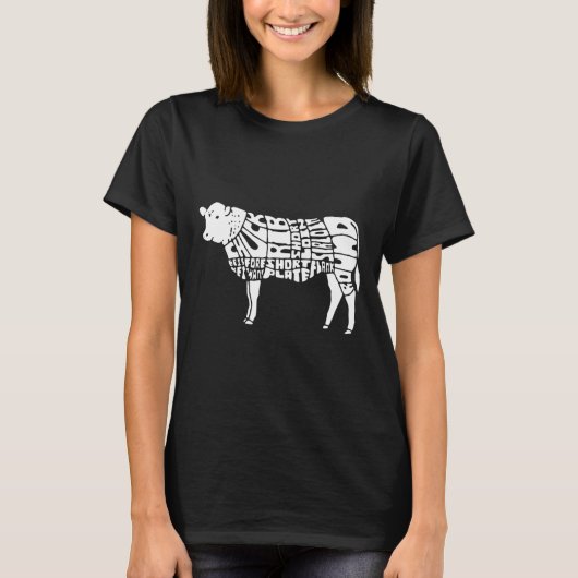 Koe Butcher Beef Curam T-shirt (Voorkant)