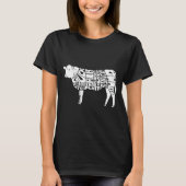 Koe Butcher Beef Curam T-shirt (Voorkant)