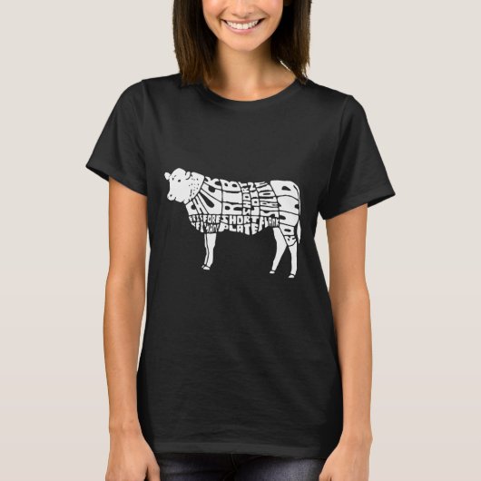 Koe Butcher Beef Curam T-shirt (Voorkant)