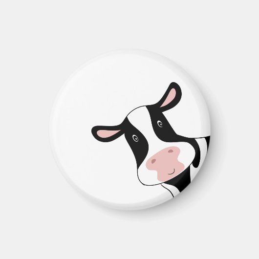 Koe cadeau, leuke koe magneet. koe thema magneet (Voorkant)