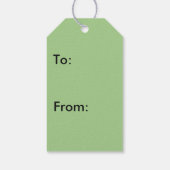 koe cadeaukaartjes cadeaulabel (Achterkant)