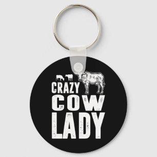 Koe Cadeaus   De Koe Lady Gift Koe Lover Sleutelhanger