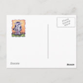 Koe cadeaus en Accessoires Briefkaart (Achterkant)