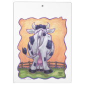 Koe cadeaus en Accessoires Klembord (Achterkant)