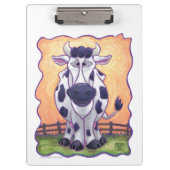 Koe cadeaus en Accessoires Klembord (Voorkant)