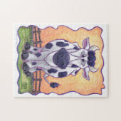 Koe cadeaus en Accessoires Legpuzzel (Horizontaal)