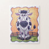 Koe cadeaus en Accessoires Legpuzzel (Verticaal)