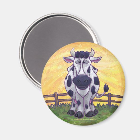 Koe cadeaus en Accessoires Magneet (Voorkant / Achterkant)