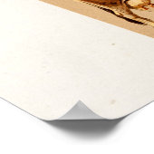  Koe Calf Bull Dairy Koeien Boerderij Illustratie Poster (Hoek)