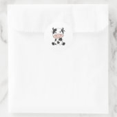 Koe Calf Koeien Koe patches Baby Ronde Sticker (Tas)