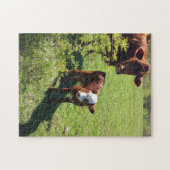 Koe & Calf Puzzle Legpuzzel (Horizontaal)