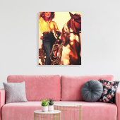 koe canvas afdruk (Insitu (Woonkamer))