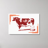  koe canvas afdruk (Voorkant)