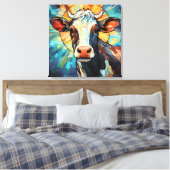 Koe Canvas Kunst (Insitu (Slaapkamer))