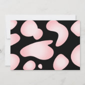 koe cartoon, uitnodiging (Achterkant)