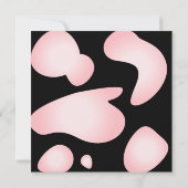 koe cartoon, uitnodiging (Achterkant)